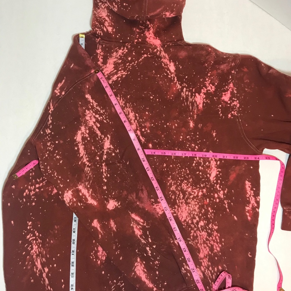 BRAND NEW UO Urban Renewal Bleach Dyed Hoodie XL - Picture 6 of 7